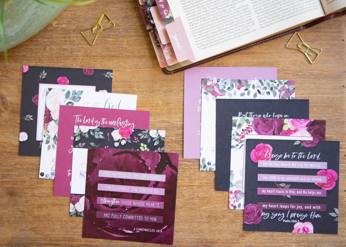 Strength Bible Verse Cards