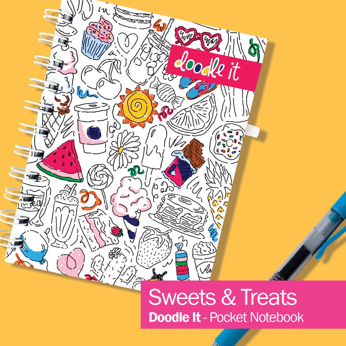 Pocket Notebooks | List, Plan, Doodle | Pack of 6