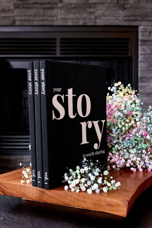 Your Story Book - Black/Cream
