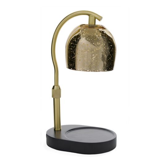 Luna Candle Warmer Lamp Mercury Glass