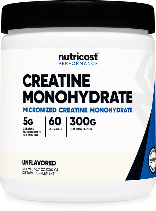 Creatine Monohydrate Powder [300 GMS] [Unflavored]