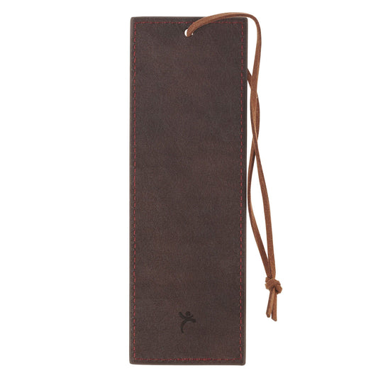 Bookmark Faux Leather Brown Man of
God 1 Tim. 6:11