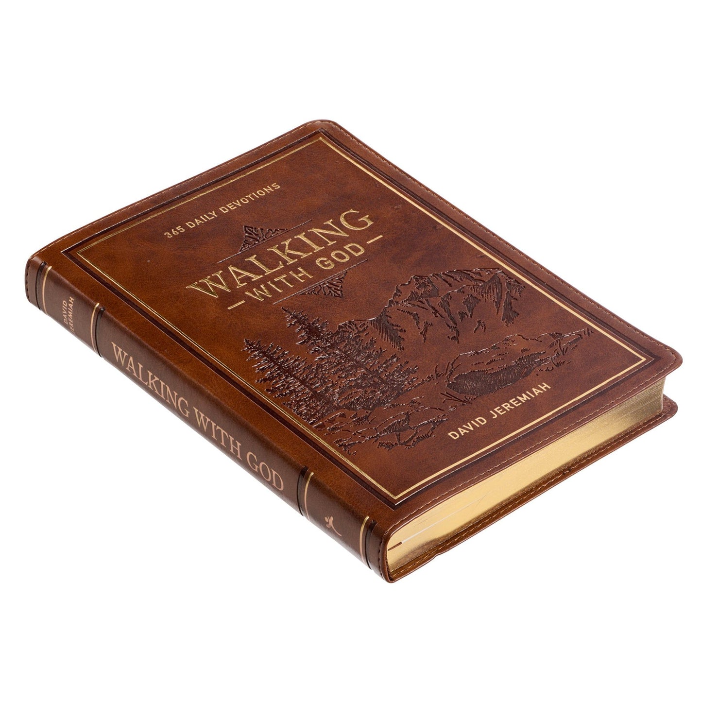 Devotional Walking with God Large Print
Faux Leather