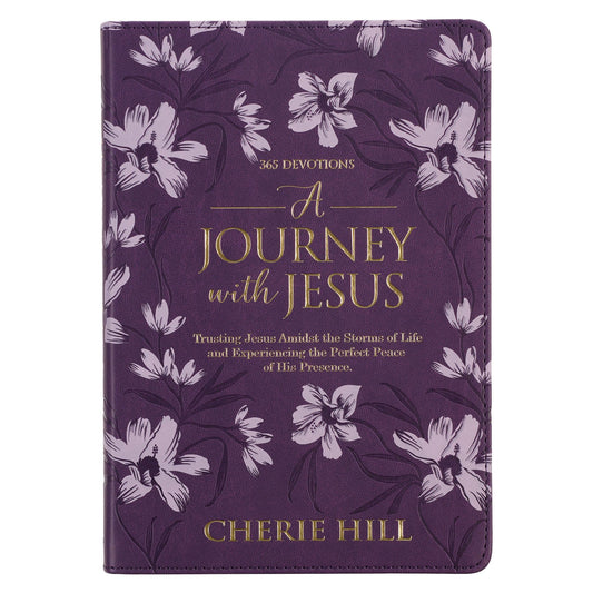Devotional A Journey with Jesus Faux
Leather