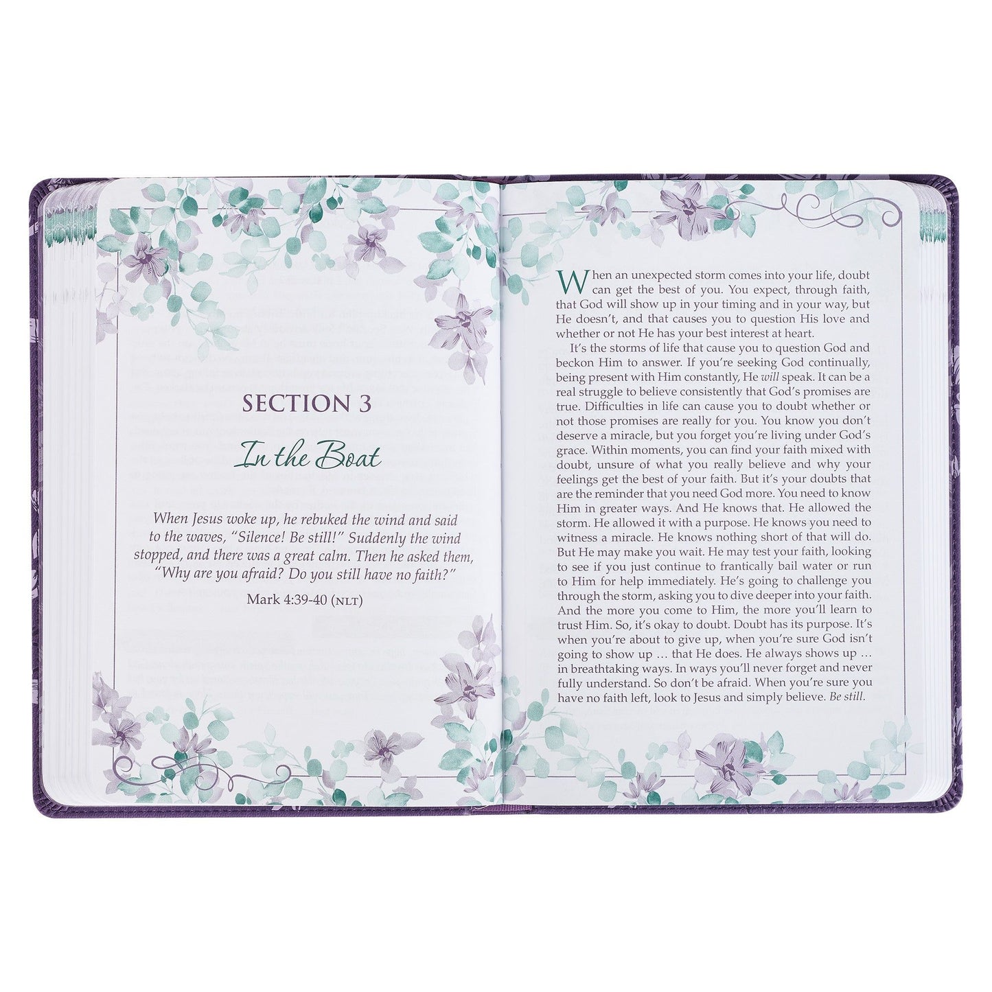 Devotional A Journey with Jesus Faux
Leather