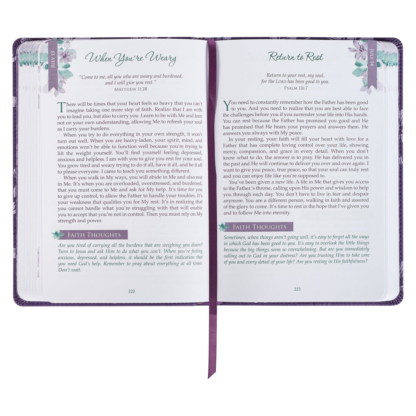 Devotional A Journey with Jesus Faux
Leather