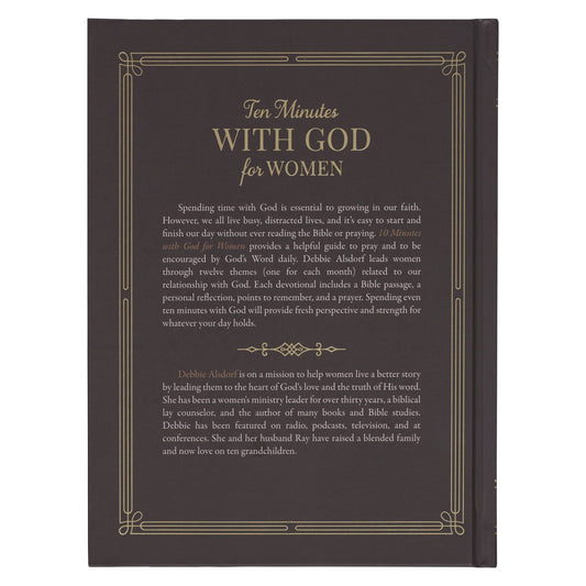 Devotional  10  Minutes  with  God  for
Women Hardcover