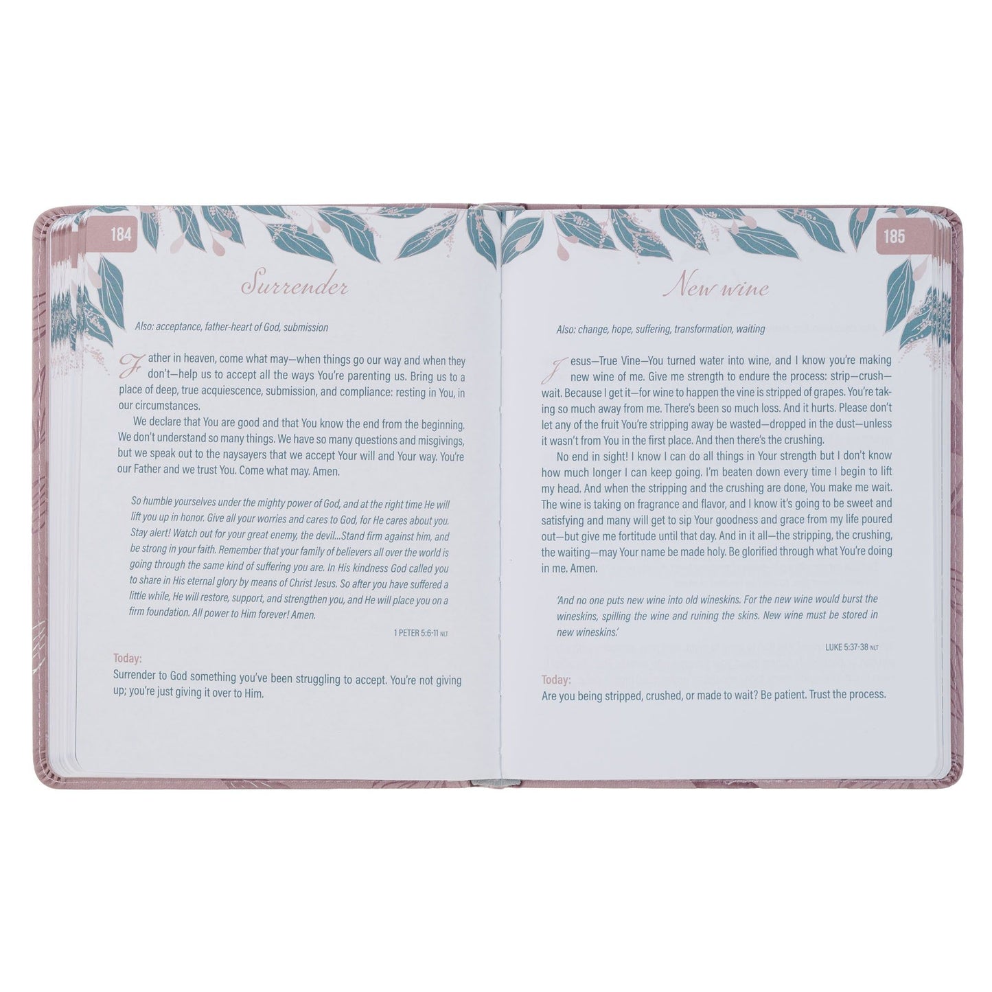 Devotional Prayers for a Woman's Heart
Faux Leather