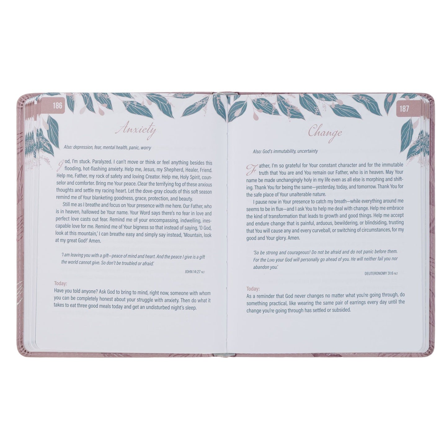Devotional Prayers for a Woman's Heart
Faux Leather