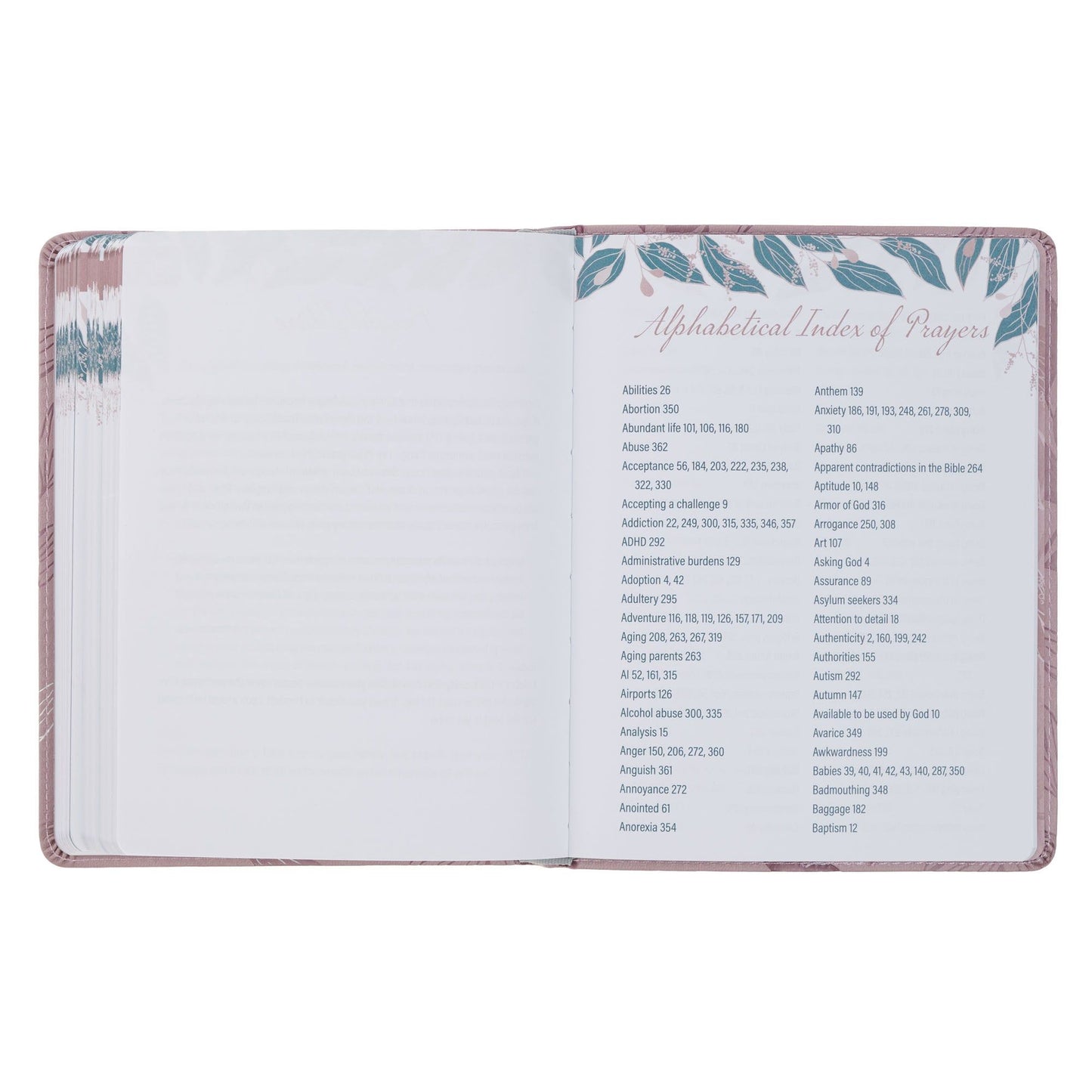 Devotional Prayers for a Woman's Heart
Faux Leather