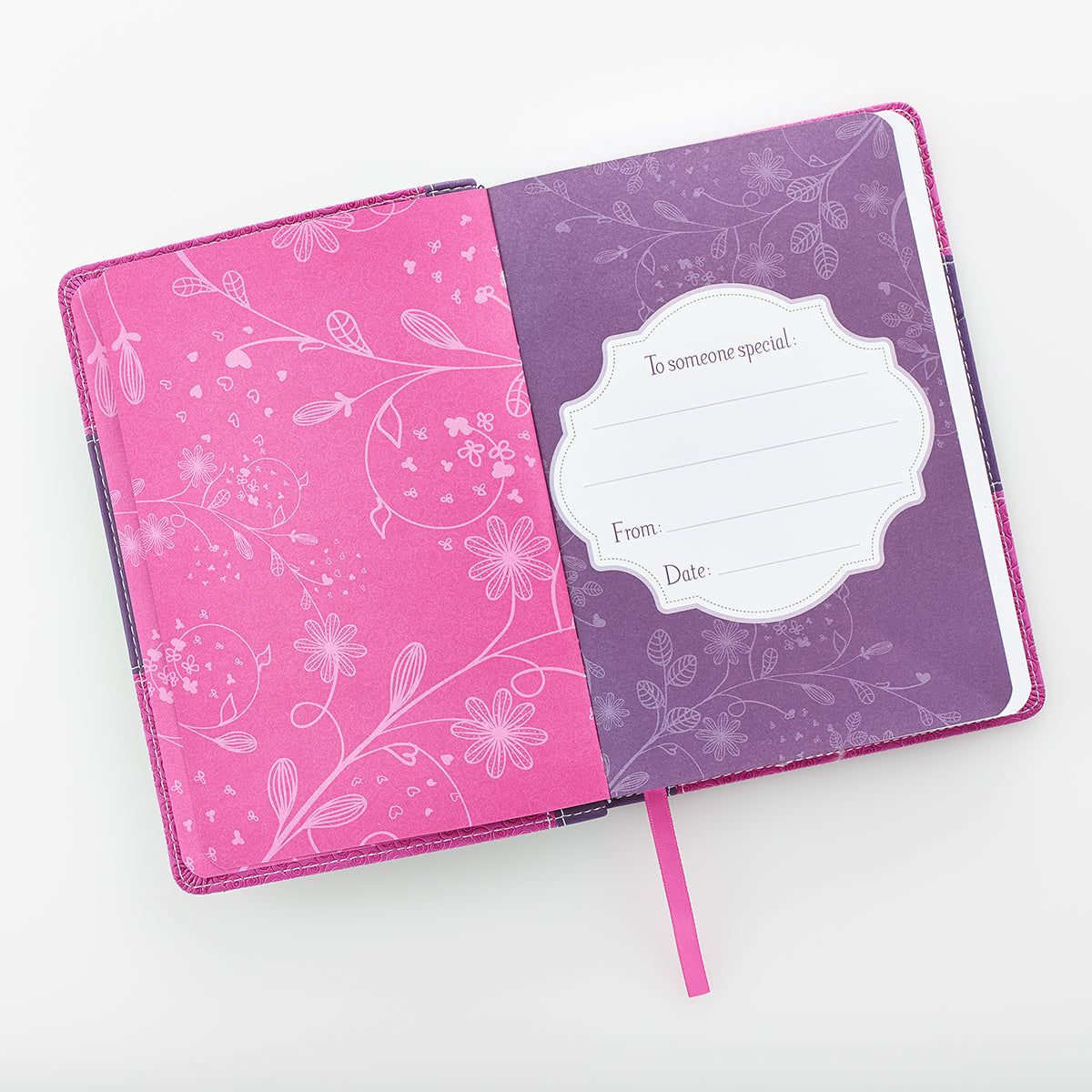 Kid Book 365 Days to Knowing God for
Girls Faux Leather