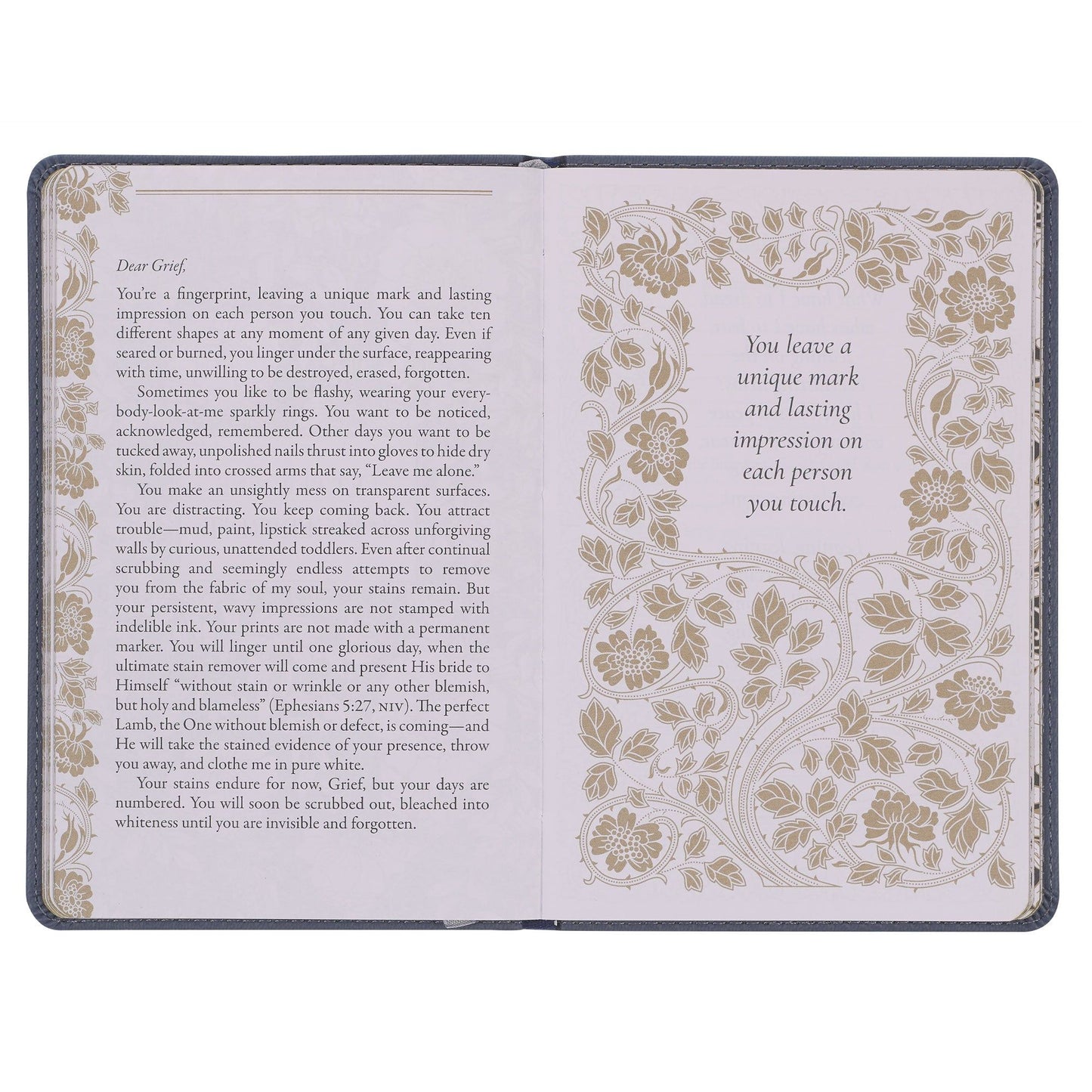 Letters to Grief Faux leather