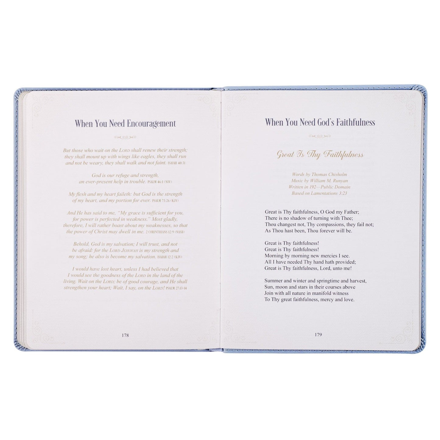 Devotional  Hope  that  Endures  Faux leather