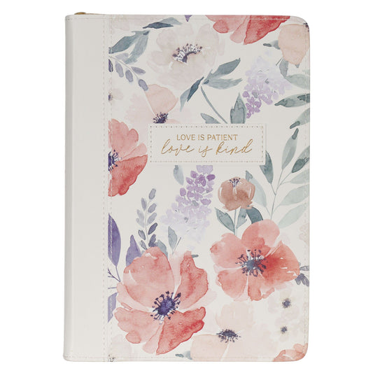 Journal Classic Zip Floral Love Is Patient
Love Is Kind