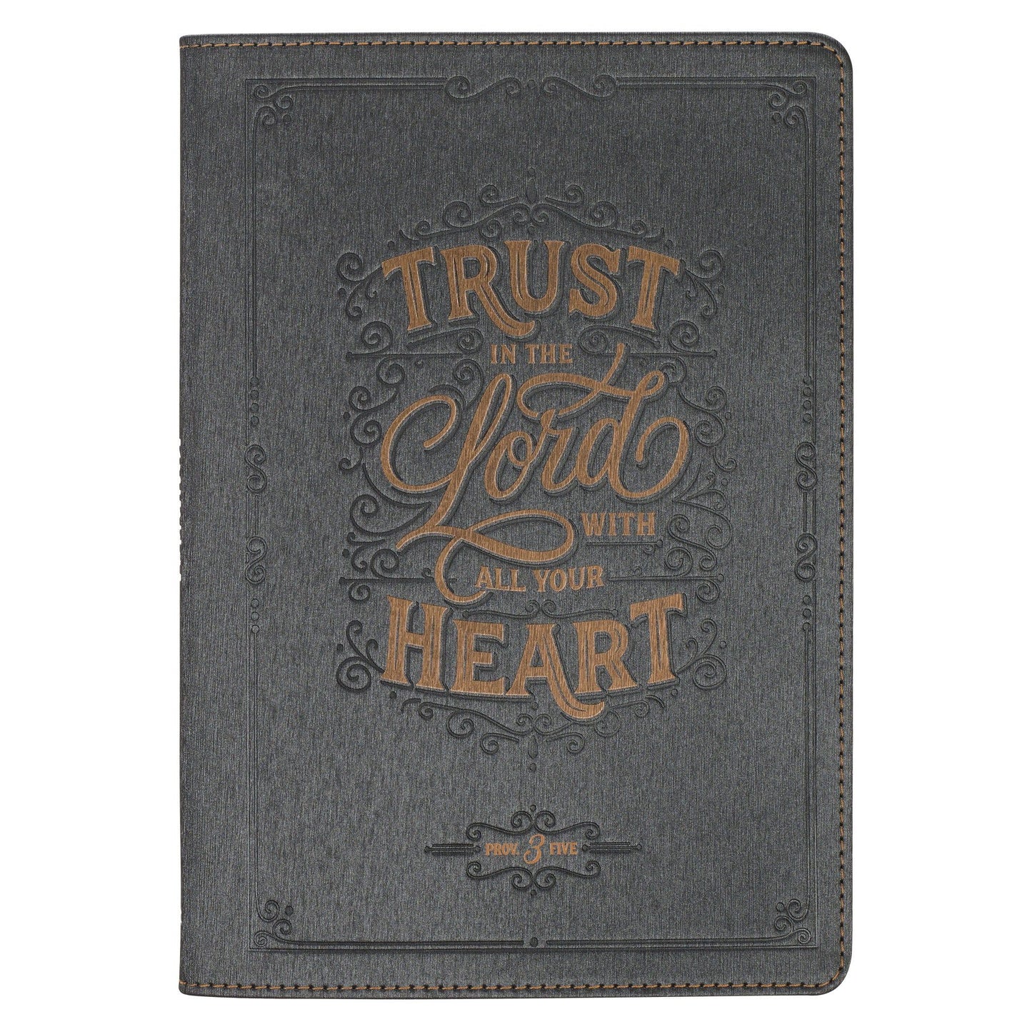 Journal Classic Charcoal Trust in the Lord
Prov. 3:5