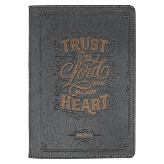 Journal Classic Charcoal Trust in the Lord
Prov. 3:5