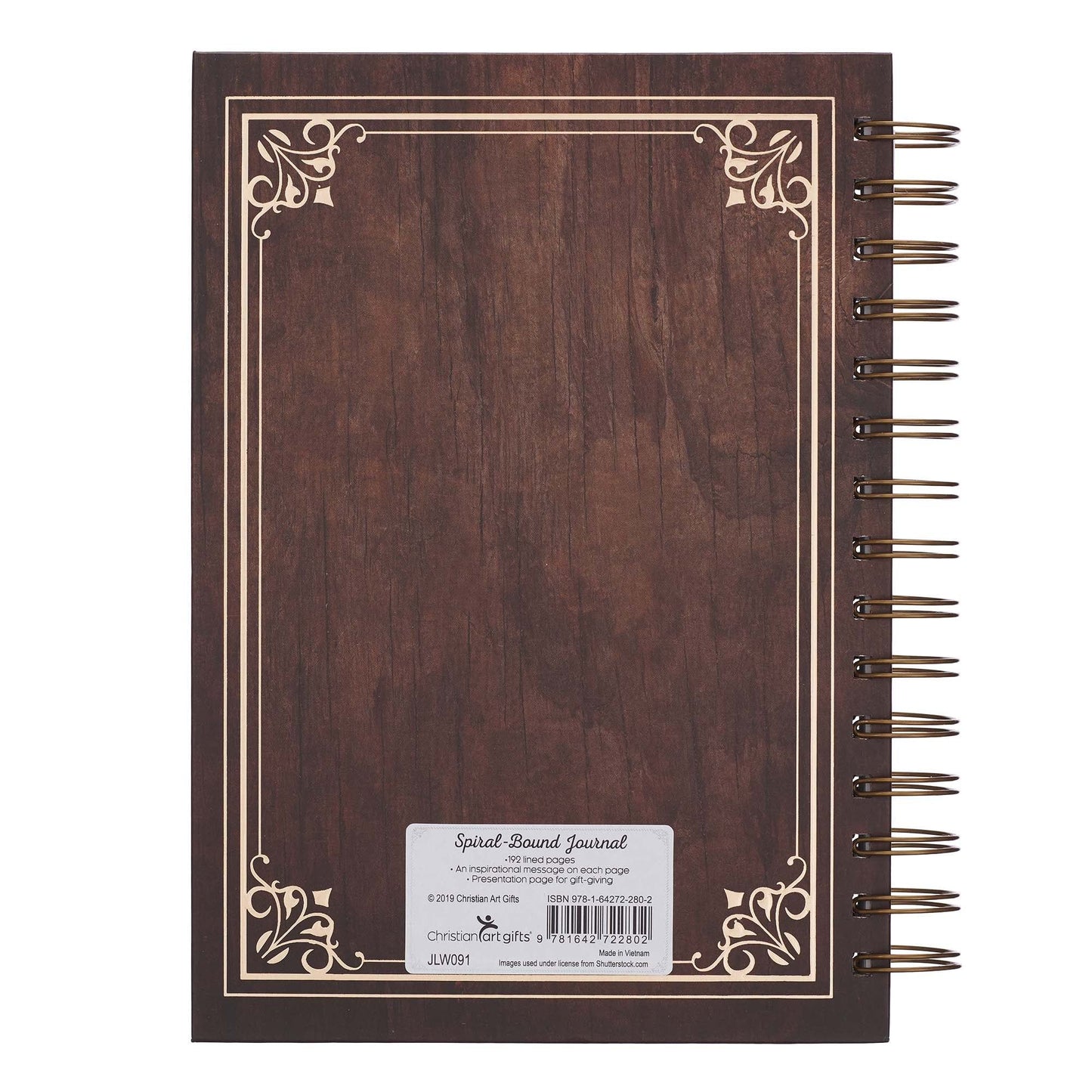 Journal Spiral-bound Brown Man of God 1
Tim. 6:11