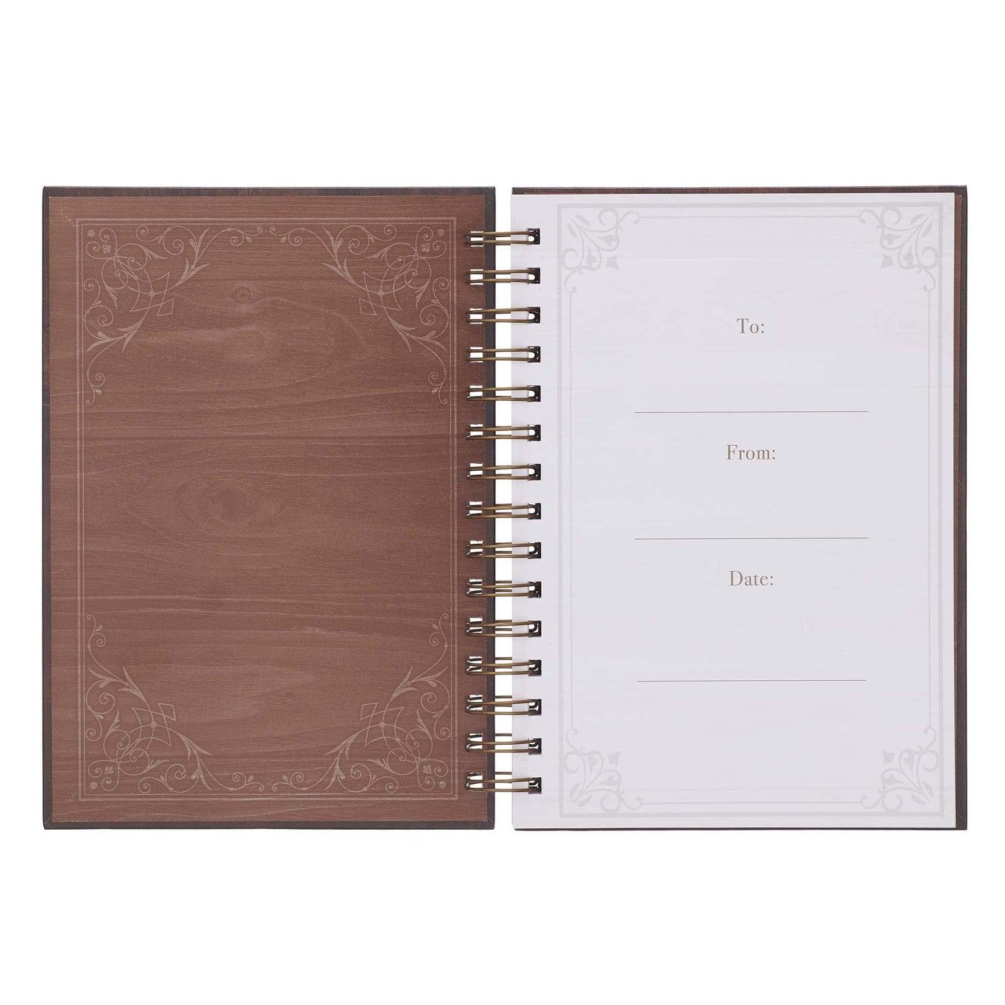 Journal Spiral-bound Brown Man of God 1
Tim. 6:11