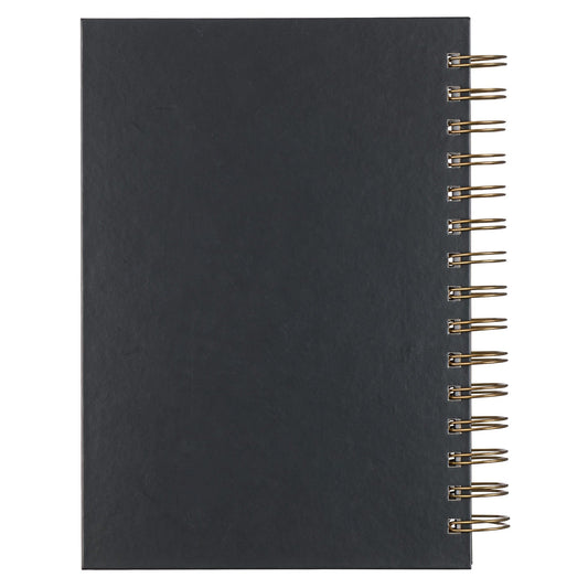 Journal   Spiral-bound   Black/Gray   Be
Strong Josh. 1:9