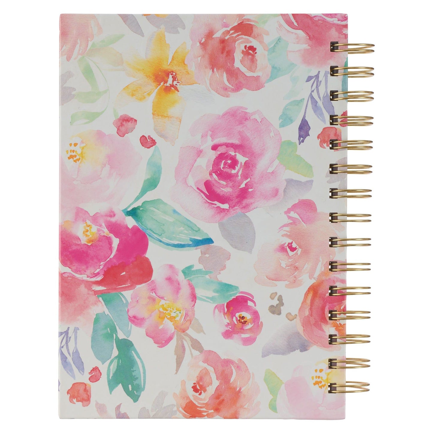 Journal Spiral-bound Multicolored Floral
All Things Through Christ Phil 4:13