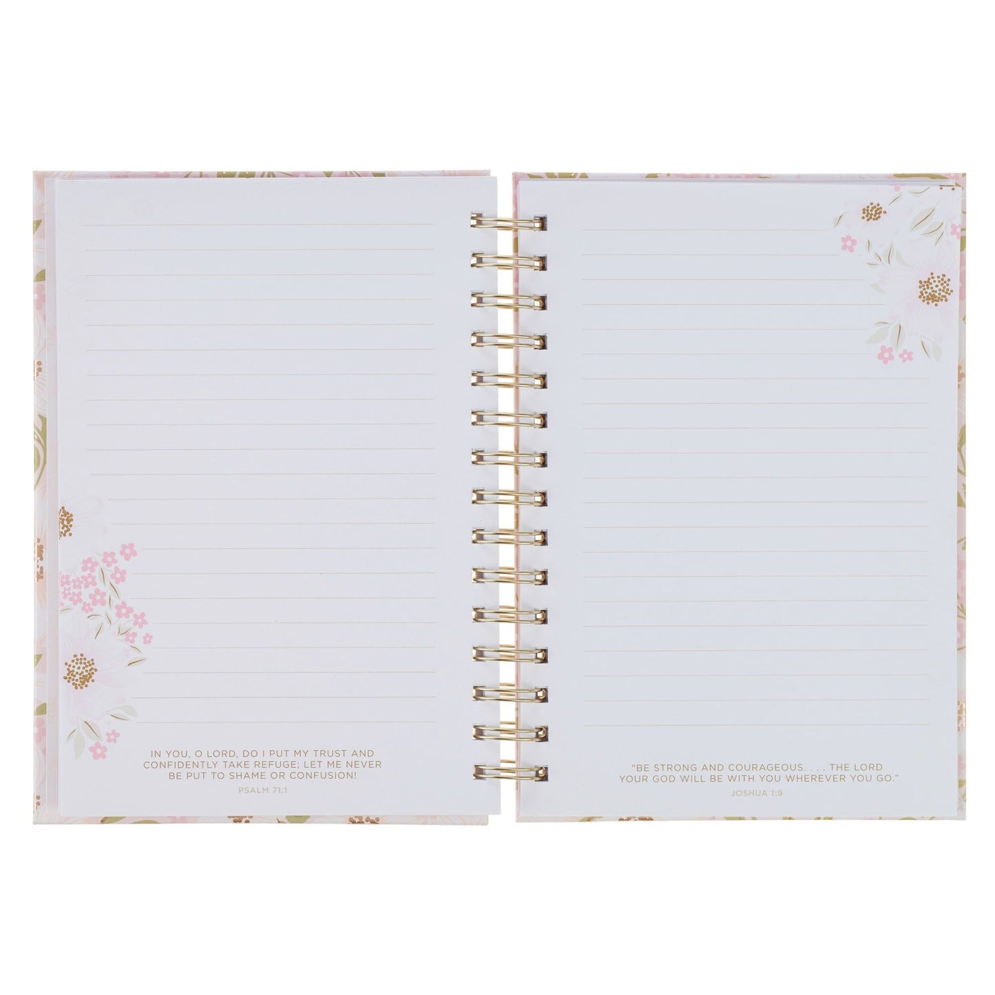 Journal Spiral Pink Floral Bless You And
Keep You Num. 6:24