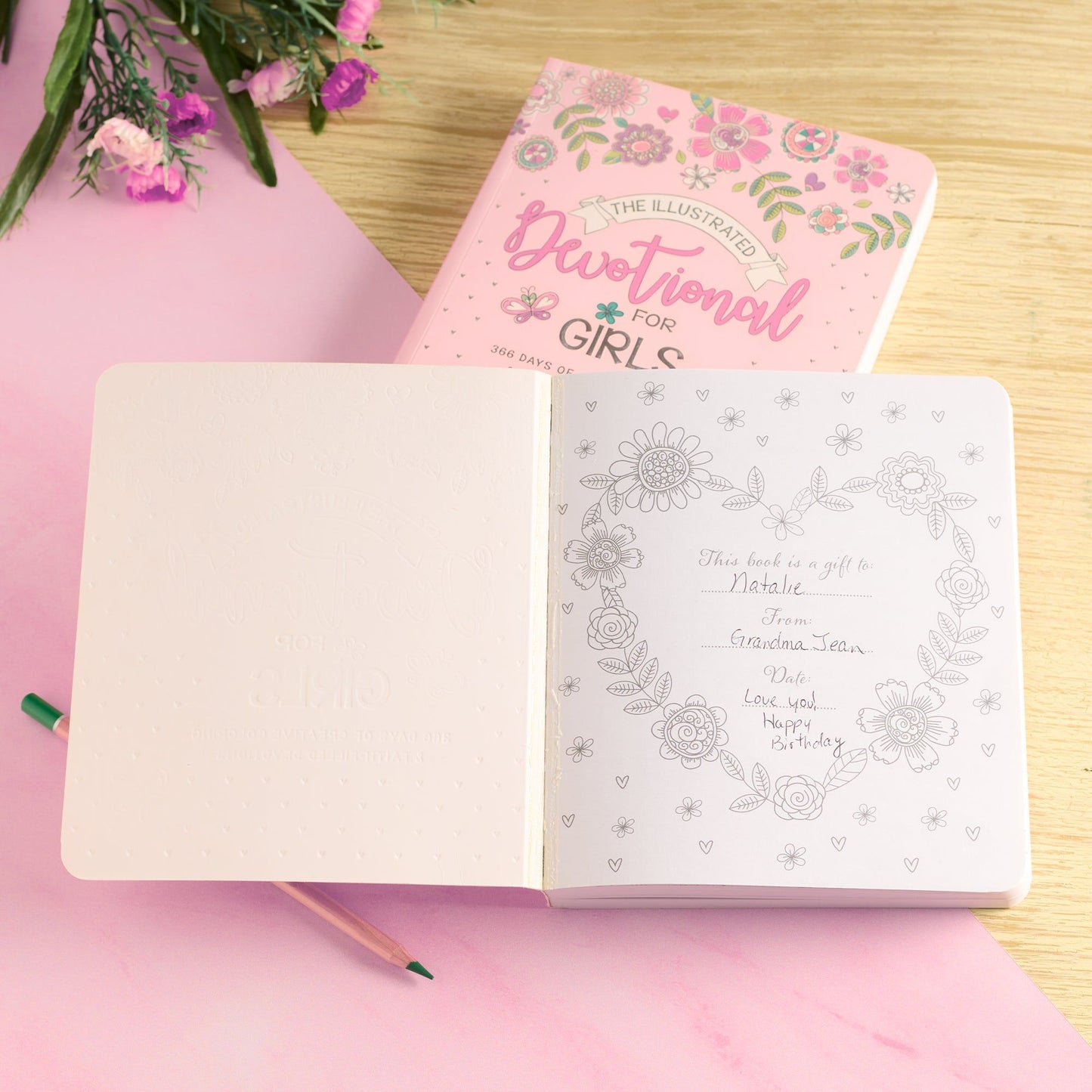 Kid Book Illustrated Devotional for Girls
Softcover