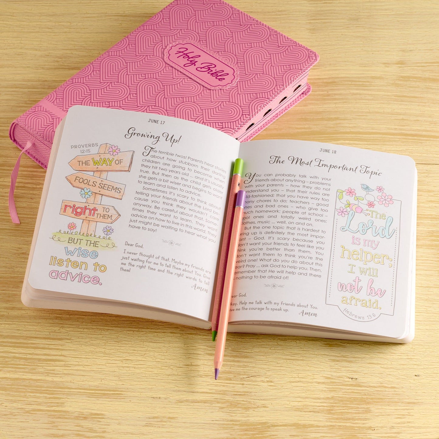 Kid Book Illustrated Devotional for Girls
Softcover