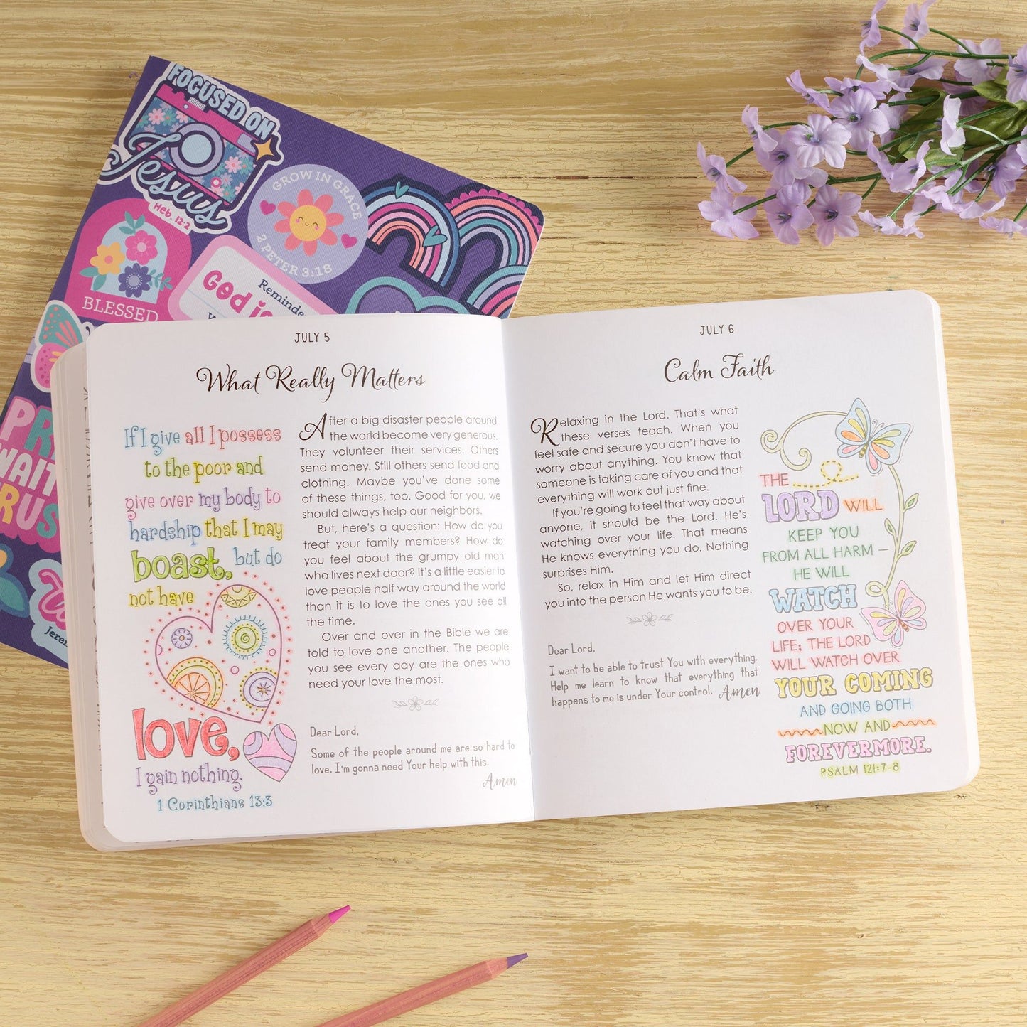 Kid Book Illustrated Devotional for Girls
Softcover