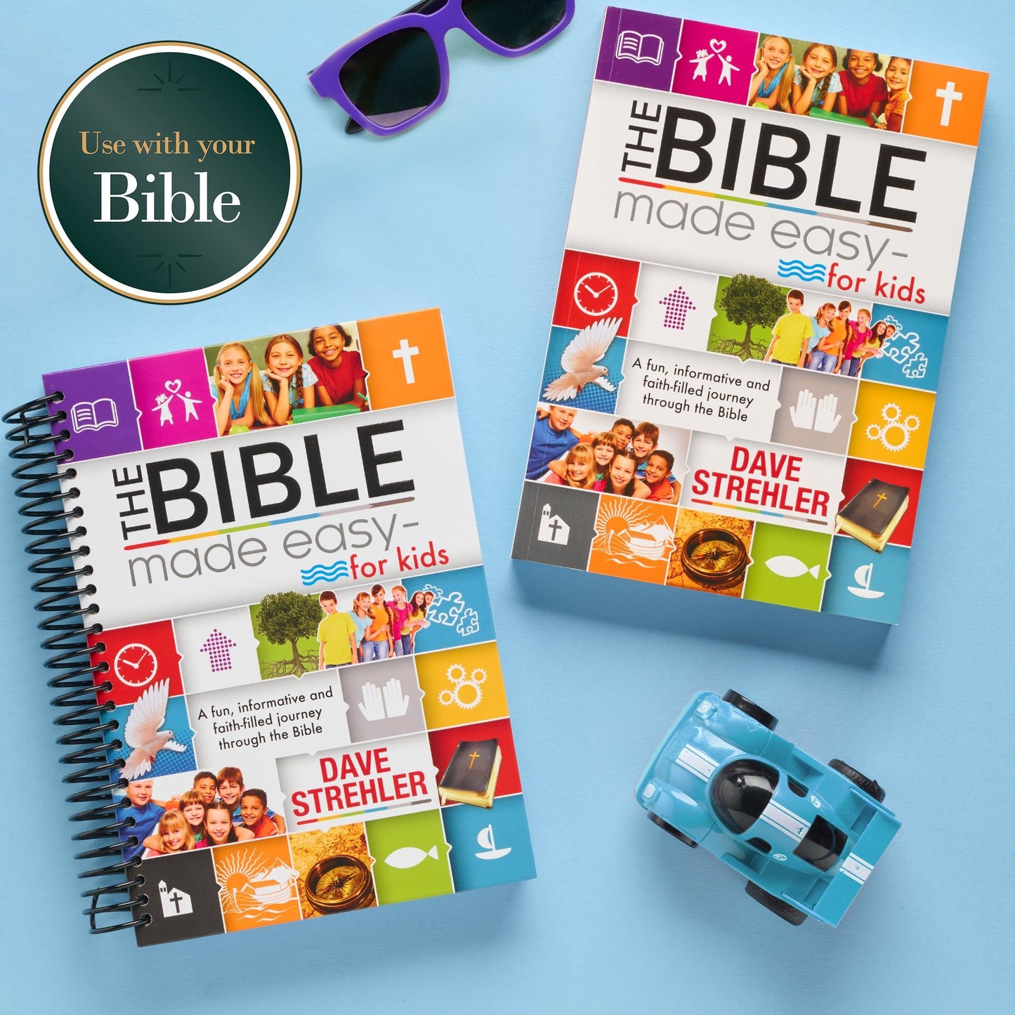 Kid Book The Bible Made Easy Spiral