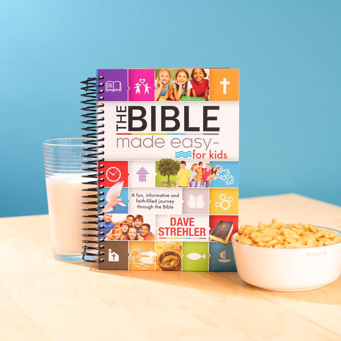 Kid Book The Bible Made Easy Spiral