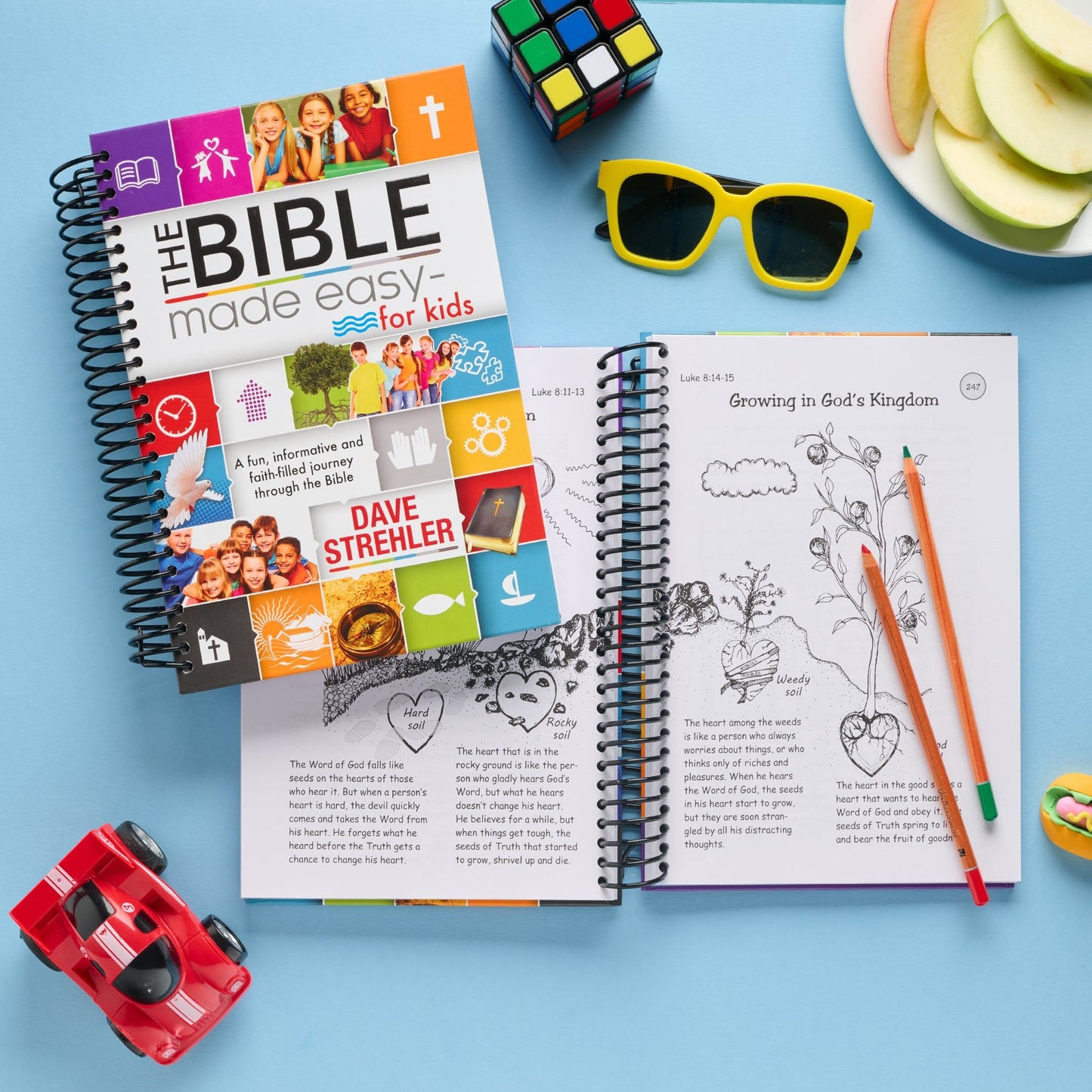 Kid Book The Bible Made Easy Spiral