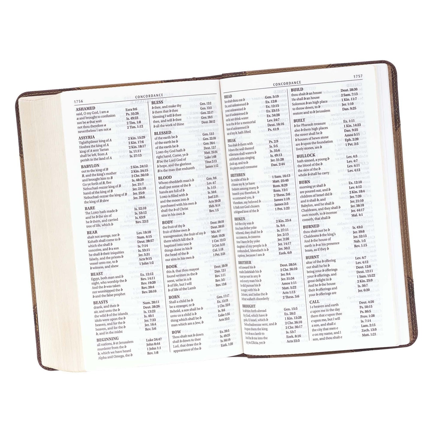 KJV Bible Giant Print Standard-size Faux
Leather, Brown Two-tone
