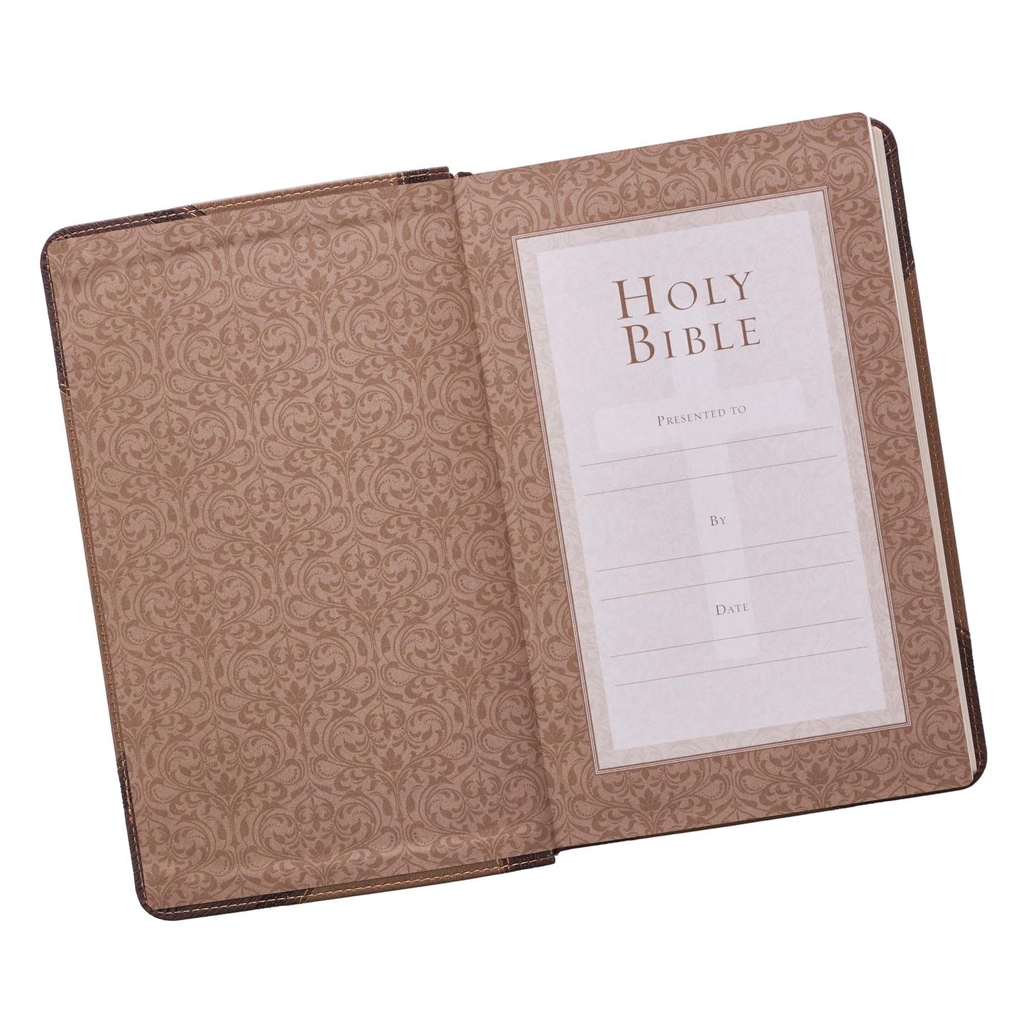 KJV Bible Giant Print Standard-size Faux
Leather, Brown Two-tone