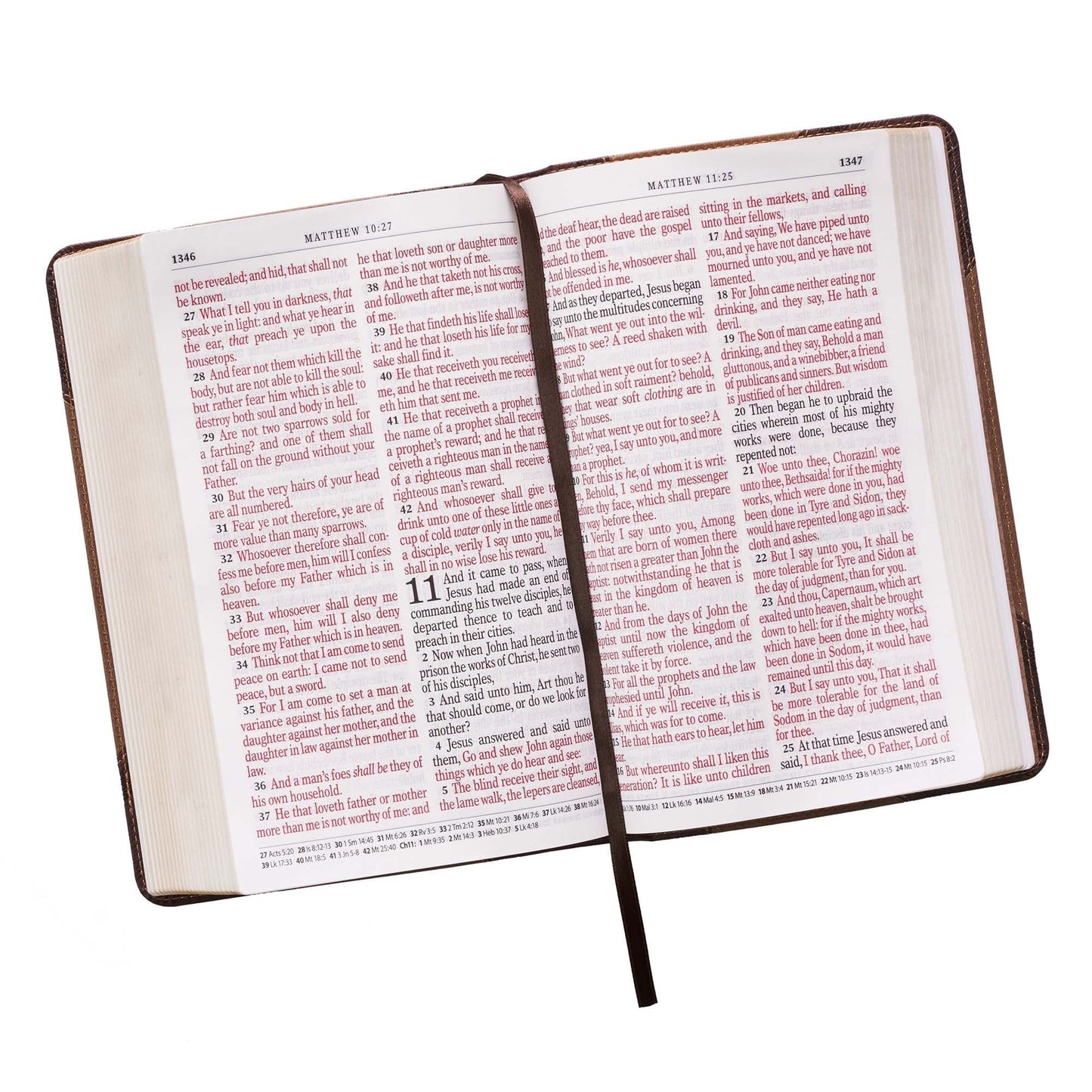 KJV Bible Giant Print Standard-size Faux
Leather, Brown Two-tone