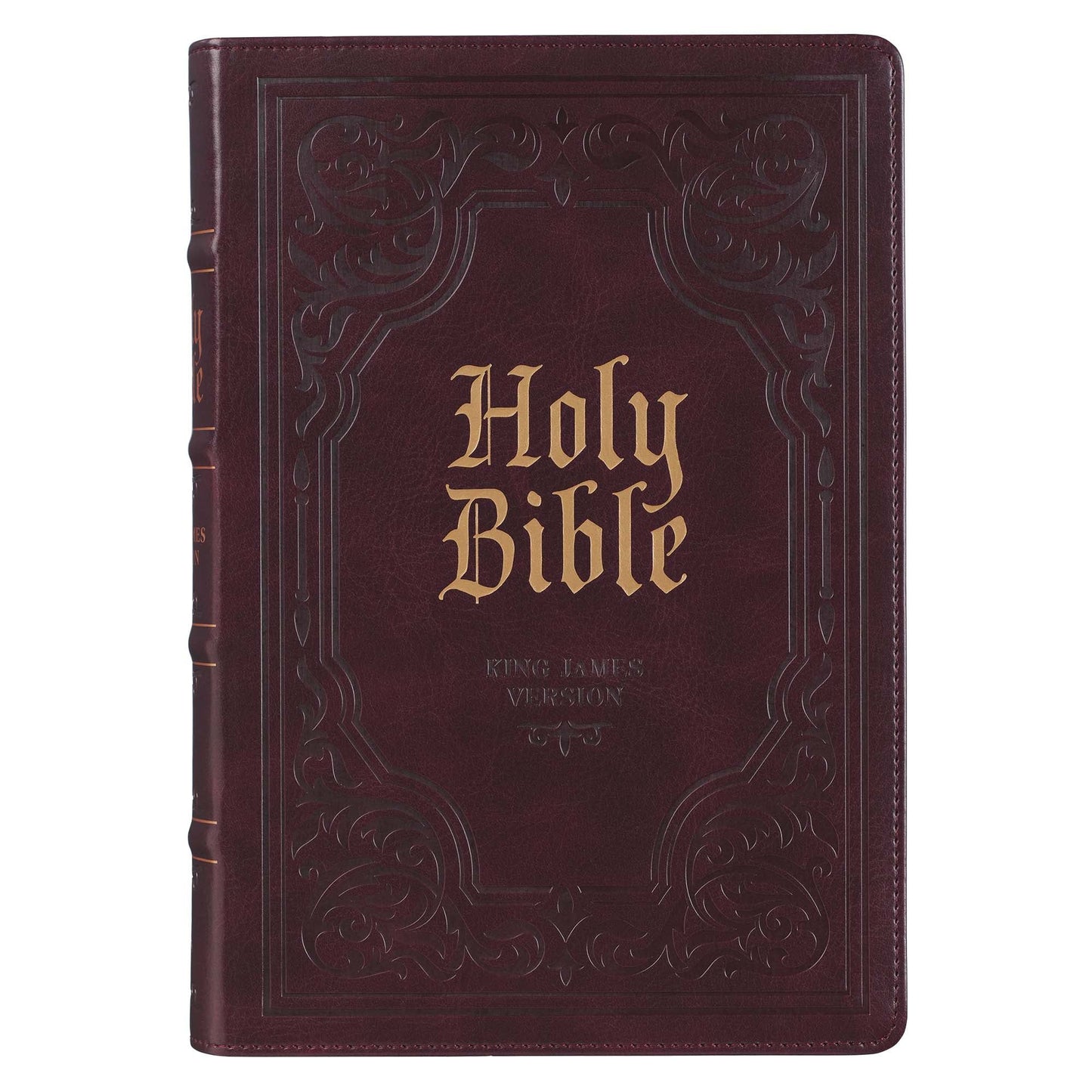 KJV  Bible  Giant  Print  Full-size  Faux
Leather, Dark Brown