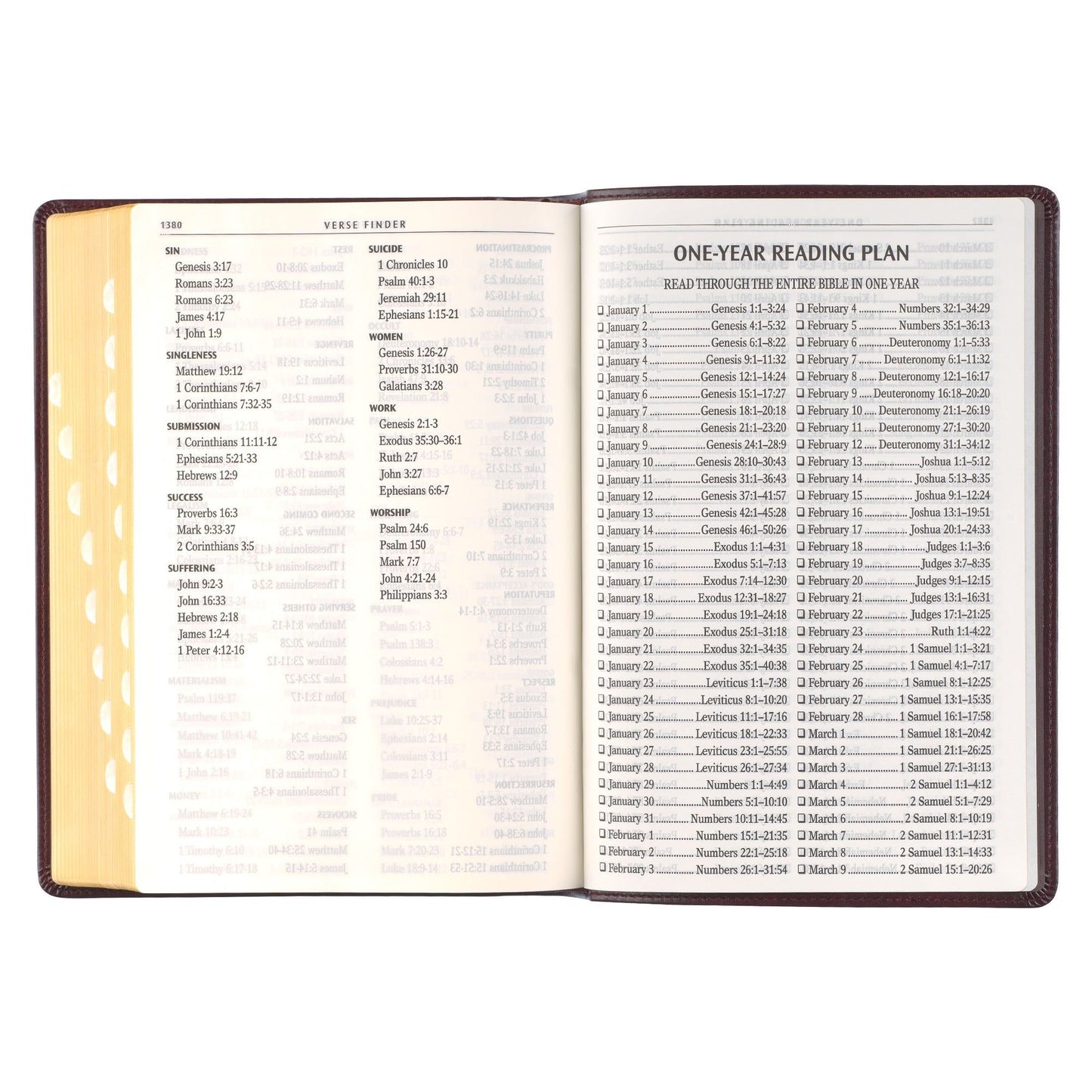 KJV  Bible  Giant  Print  Full-size  Faux
Leather, Dark Brown