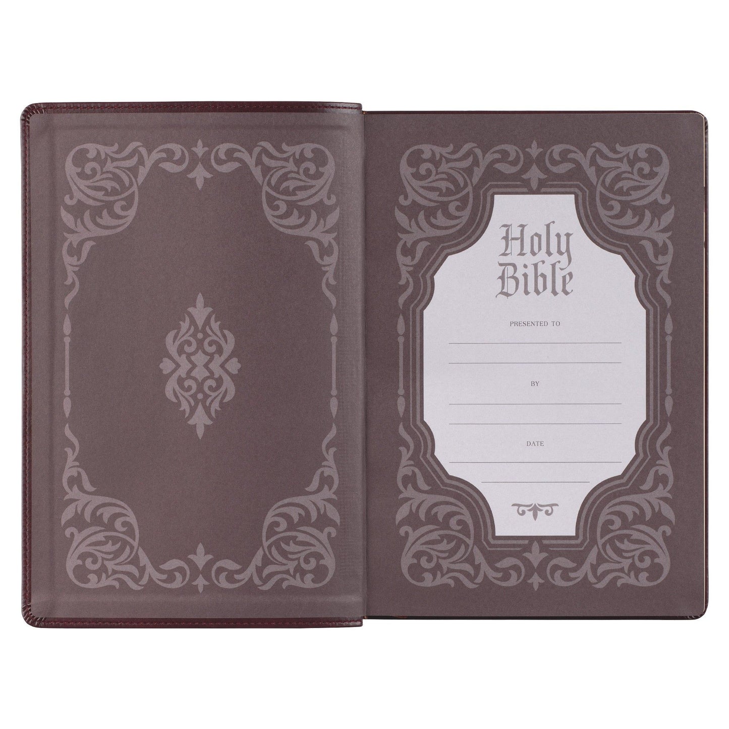 KJV  Bible  Giant  Print  Full-size  Faux
Leather, Dark Brown