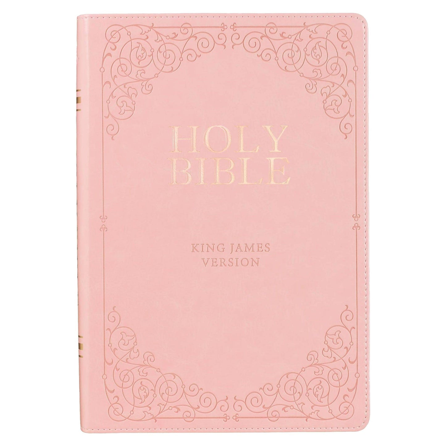 KJV  Bible  Giant  Print  Full-size  Faux
Leather, Pink