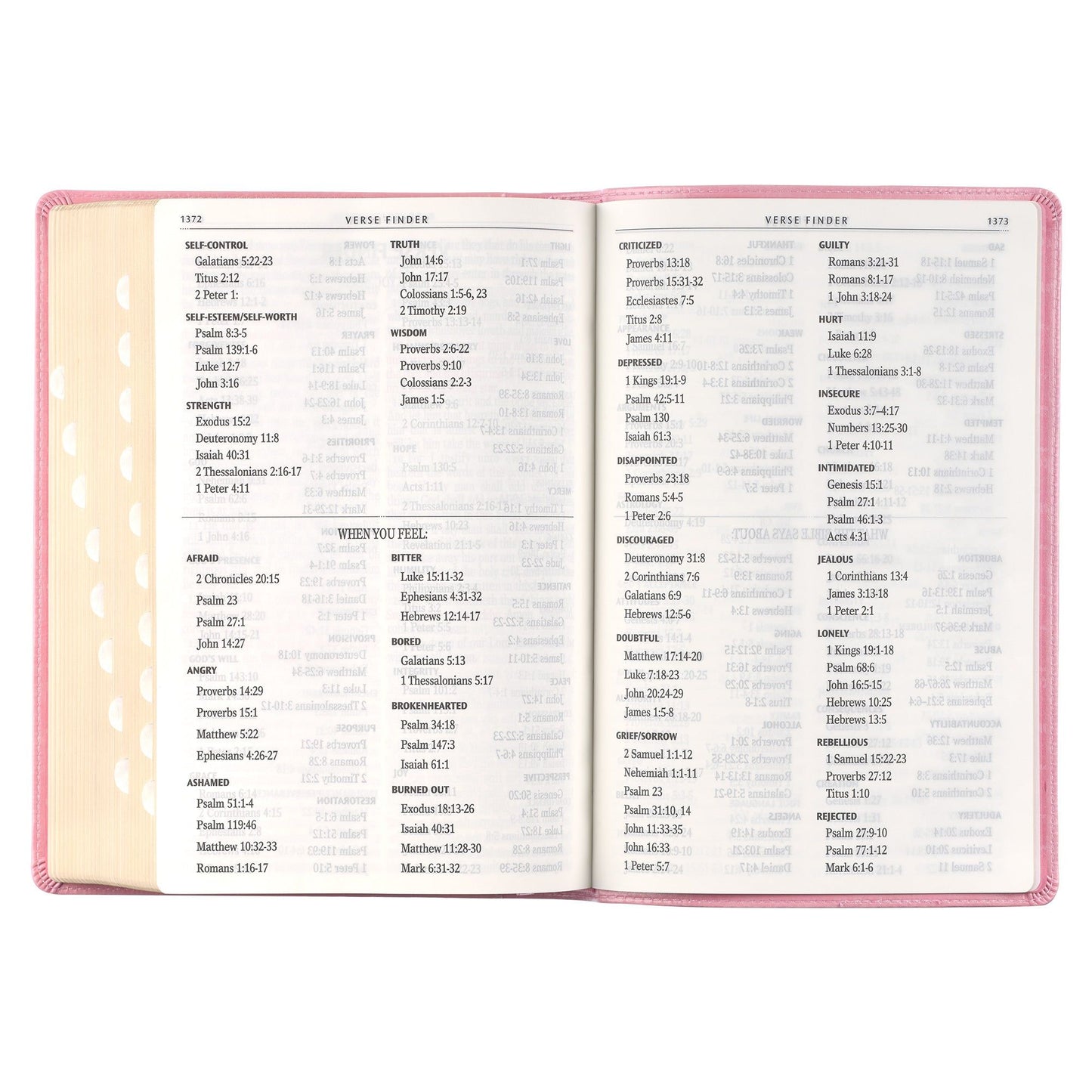 KJV  Bible  Giant  Print  Full-size  Faux
Leather, Pink