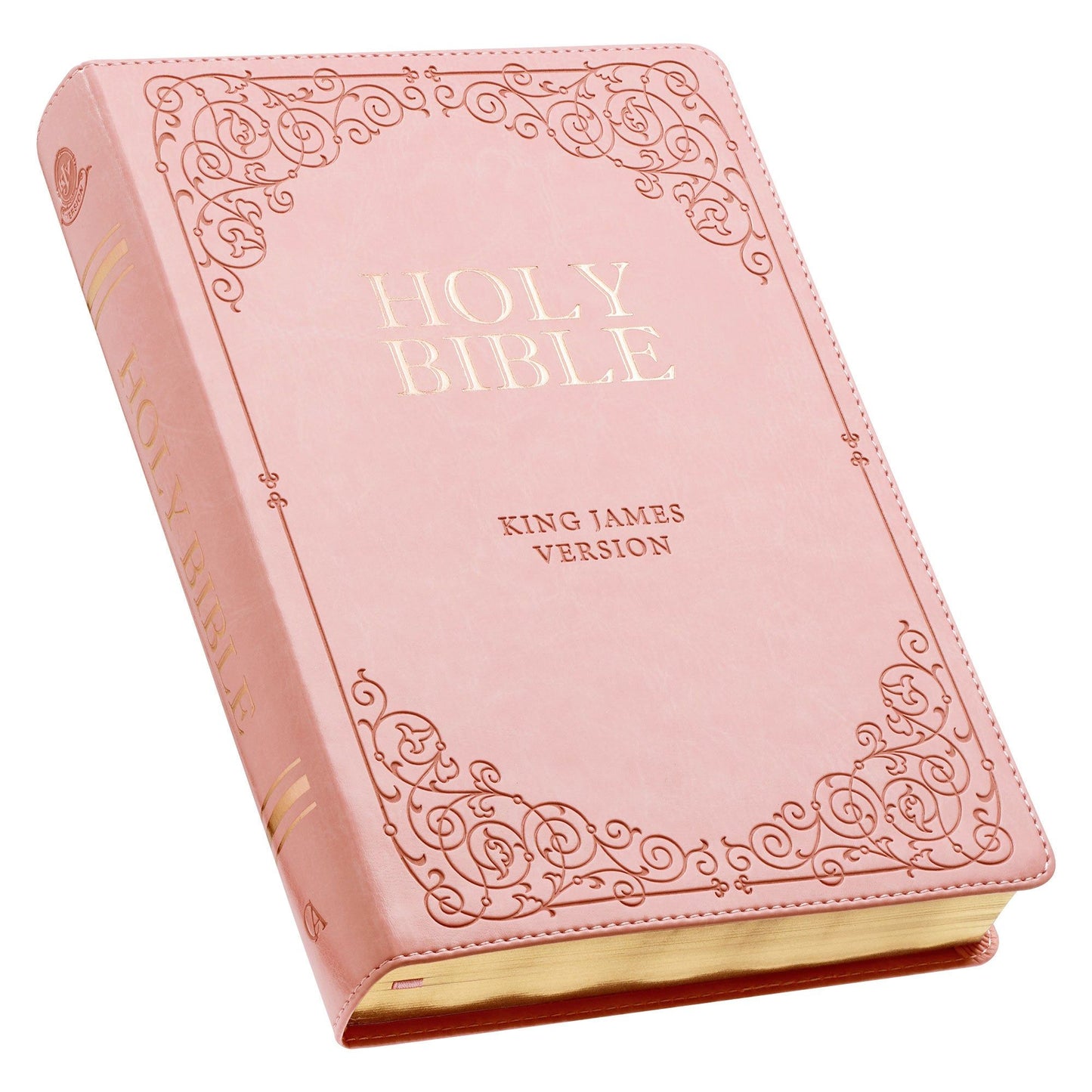 KJV  Bible  Giant  Print  Full-size  Faux
Leather, Pink