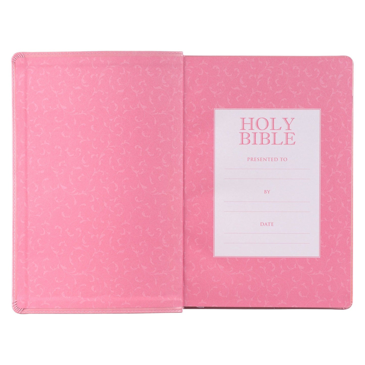KJV  Bible  Giant  Print  Full-size  Faux
Leather, Pink