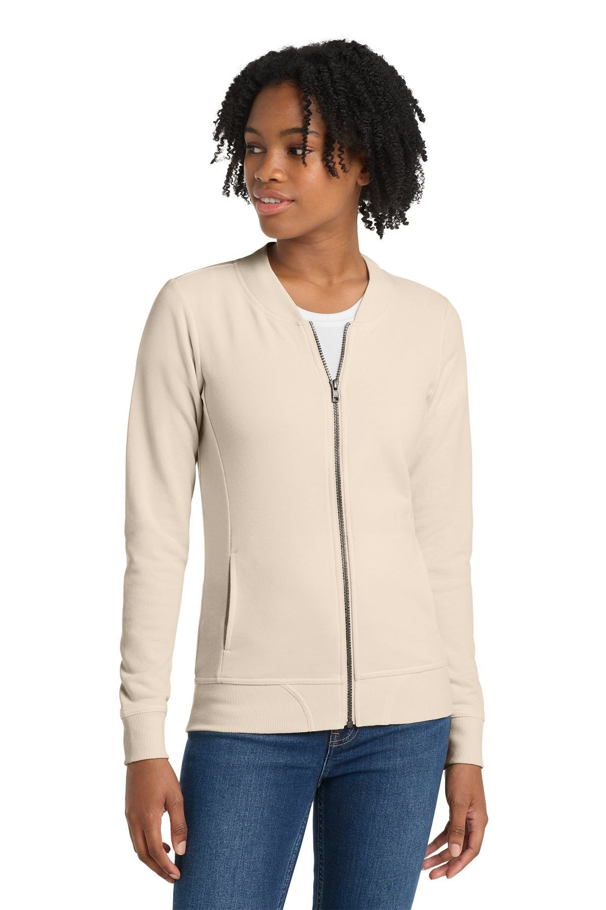 Sport-Tek® Women's Lightweight French Terry Bomber