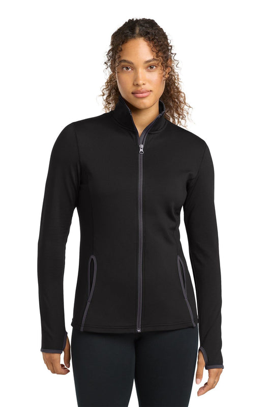 Sport-Tek Sport Wick Strength Full Zip Jacket Women's with KDMC Logo