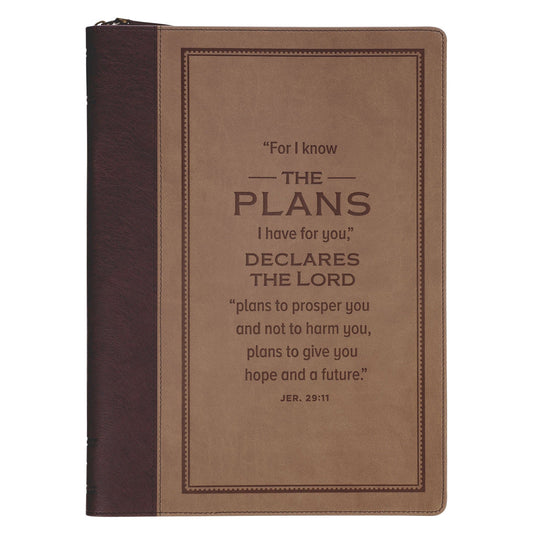 Padfolio Faux Leather I Know the Plans
Jer. 29:11