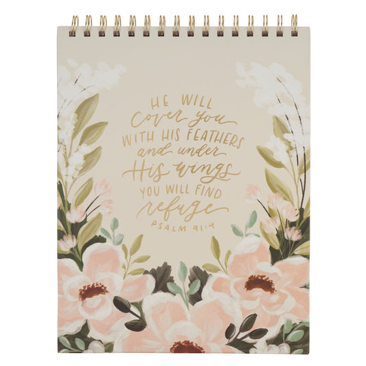 Spiral-bound Notepad He Will Cover You
Ps. 91:4