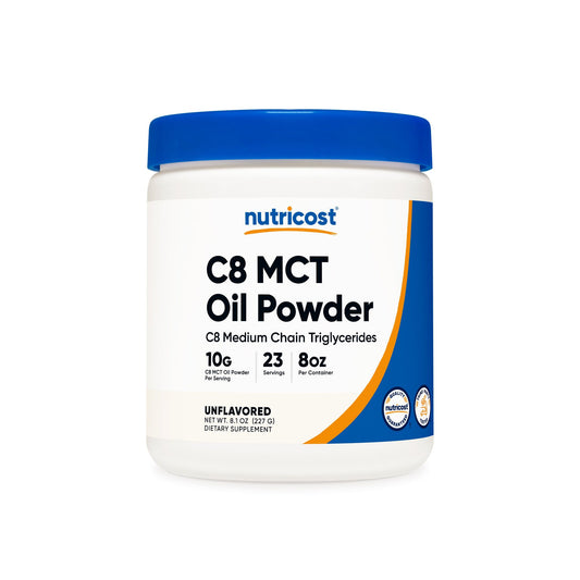 C8 MCT Oil Powder (.5 LB)