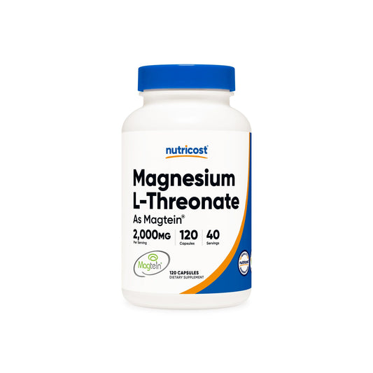 Magtein Magnesium L-Threonate  (48 MG) (120 Capsules)