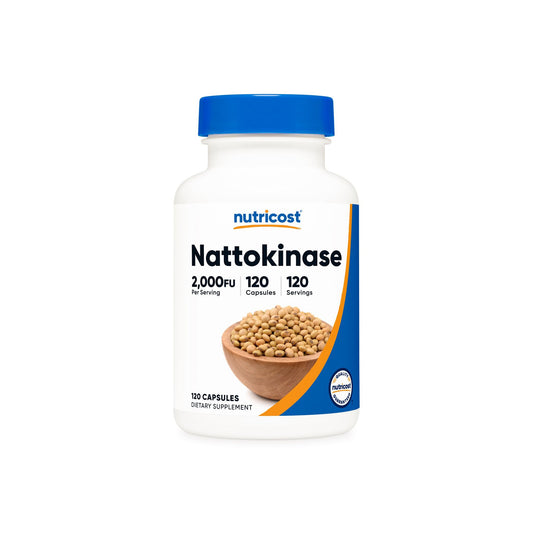 Nattokinase Capsules [2,000 FU] [100 MG] [120 CAPS]