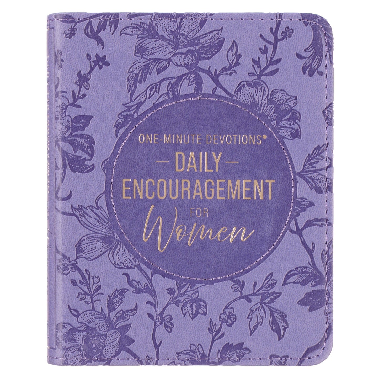 One-Minute Devotions Daily Encouragement for Women Faux Leather
