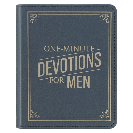 One-Minute  Devotions  for  Men  Faux
Leather